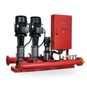Fire fighting booster set